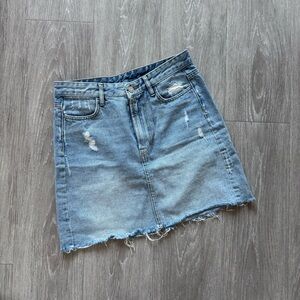 Denim Mini Skirt